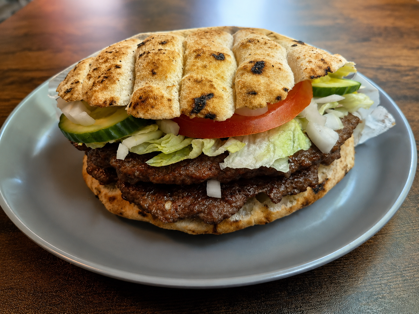 Balkan burger double